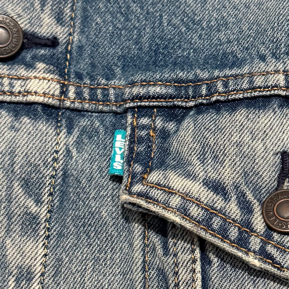 Levi's Big E Internal Sample Denim Trucker Jacket - image 3